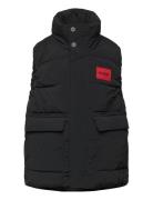 Puffer Jacket Sleeveless Fodrad Väst Black Hugo Kids