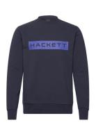 Hs Essential Sp Crew Tops Sweat-shirts & Hoodies Sweat-shirts Navy Hac...