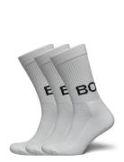 Core Crew Polyamide Sock 3P Lingerie Socks Regular Socks White Björn B...