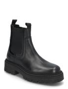 Gemma Shoes Chelsea Boots Black Pavement