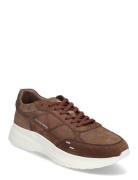 Jet Runner Nubuck Brown Låga Sneakers Brown Filling Pieces