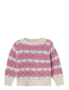 Name It Nmfnebib Ls Knit Box Rosa