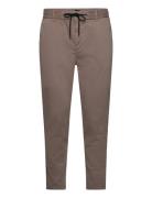 Chino-Tapered-Ds-2 Bottoms Trousers Chinos Brown BOSS