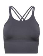 Johaug Sculpt Seamless Strap Top Blå