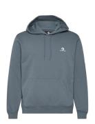 Converse Standard Fit Left Chest Star Chev Emb Hoodie Ft Blå