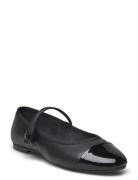 264-Dreux Cuir Vernis/Cuir Ballerinaskor Ballerinas Black Jonak Paris