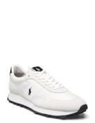 Prl Trail 100 Suede & Oxford Sneaker Låga Sneakers White Polo Ralph La...