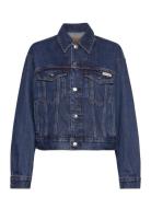 Hero 90S Trucker Jacket Jeansjacka Denimjacka Blue Calvin Klein Jeans