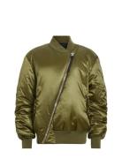 AllSaints Roomer Bomber Khaki Green