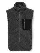 Kobarchie Teddy Vest Otw Fodrad Väst Grey Kids Only