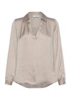 Rosemunde Shirt Long Sleeve Brun