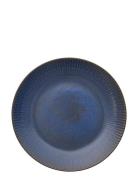 Aida Relief St Ware Lunch Plate Blue 1 Pcs. 22 Cm. Blå