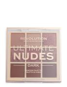 Revolution Ultimate Nudes Eyeshadow Palette Dark Ögonskugga Palette Sm...