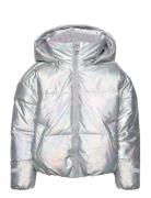 Jacket Puffer Fodrad Jacka Silver Lindex