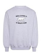 Arctic Sweatshirt Tops Sweat-shirts & Hoodies Sweat-shirts Grey Makia