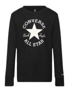 Converse Cnvb Essentials Dctp Ls Tee Svart