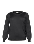 Kaffe Curve Kclini Knit Pullover Svart