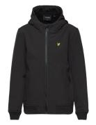 Lyle & Scott Softshell Hooded Jacket Svart