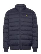 Funnel Neck Wadded Jacket Fodrad Jacka Navy Lyle & Scott