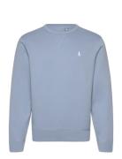 Polo Ralph Lauren Marled Double-Knit Sweatshirt Blå