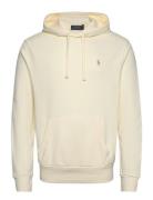 Loopback Fleece Hoodie Tops Sweat-shirts & Hoodies Hoodies Cream Polo ...