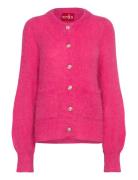 Steviecras Cardigan Tops Knitwear Cardigans Pink Cras