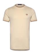 Fred Perry Twin Tipped T-Shirt Kräm