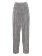 Glendasz Pants Bottoms Trousers Straight Leg Silver Saint Tropez