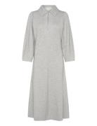 Cocentiw Melange Dress Knälång Klänning Grey InWear