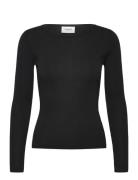 Saint Tropez Garimasz Wool Ls Blouse Svart