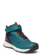 Ke Skua Mid Wp Y-Ponderosa Pine-Gold Flame Höga Sneakers Blue KEEN