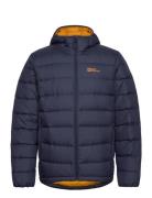 Ather Down Hoody M Sport Jackets Padded Jackets Navy Jack Wolfskin