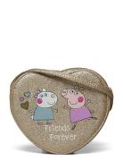 Nmfamada Peppapig Glitter Bag Cplg Tote Väska Gold Name It