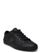 Baseline Leather Låga Sneakers Black Fred Perry