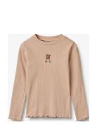 Wheat T-Shirt L/S Louann Beige