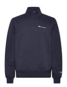 Champion Half Zip Sweatshirt Marinblå