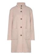 Saint Tropez Ferddysz Wool Coat Rosa