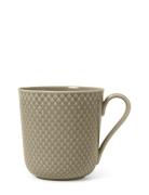 Rhombe Earth Krus Med Hank 39 Cl Clay Home Tableware Cups & Mugs Coffe...