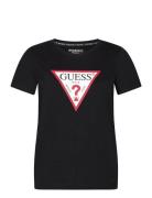 GUESS Jeans Ss Cn Original Tee Svart