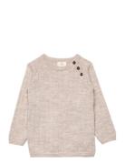 Copenhagen Colors Merino Knitted Blouse Beige