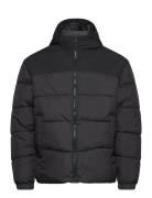 Jjmoon Hood Puffer Fodrad Jacka Black Jack & J S