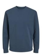 Jack & J S Jjestar Basic Sweat Crew Neck Marinblå