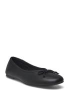 Bow Ballerina Ballerinaskor Ballerinas Black Mango