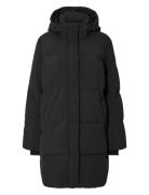 Slfsofie-Rigga Redown Jacket Noos Fodrad Rock Black Selected Femme