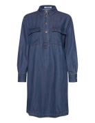 Srerin Dress Kort Klänning Blue Soft Rebels