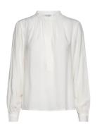 Srfreedom Blouse Tops Blouses Long-sleeved White Soft Rebels