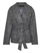 Vmelitebergen Jacket Boo Ulljacka Jacka Grey Vero Moda