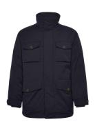 Padded Flannel Field Jacket Fodrad Jacka Navy GANT