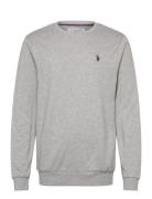 Hugo Reg Sw Uspa M Sweat Tops Sweat-shirts & Hoodies Sweat-shirts Grey...