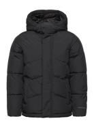 Jjworld Puffer Jacket Jnr Fodrad Jacka Black Jack & J S